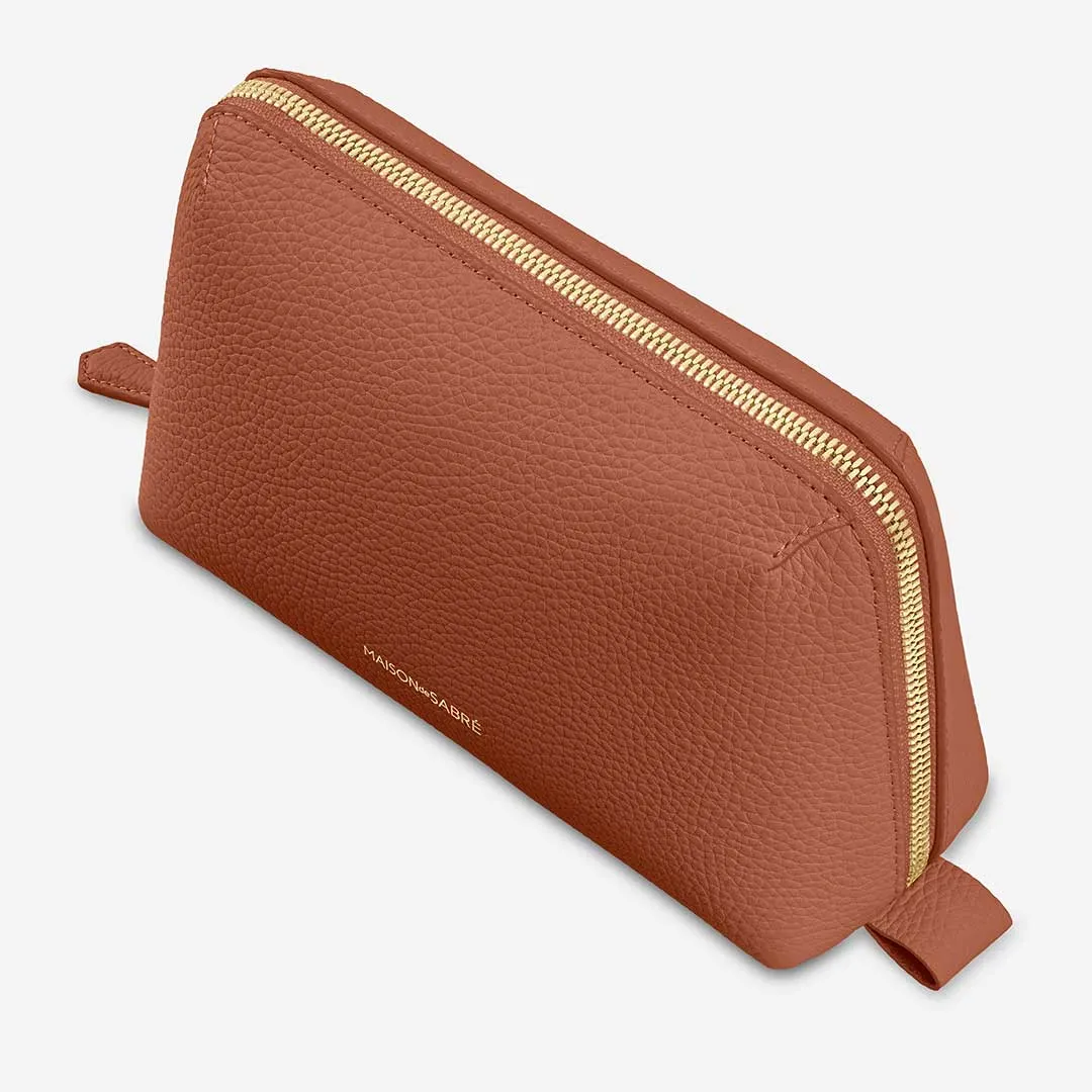 The Tech Pouch - Walnut Brown