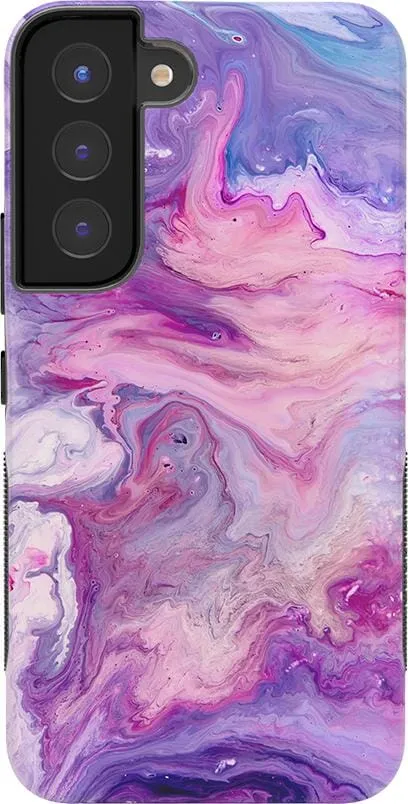 Tie Dying Over You | Purple Marble Samsung Case