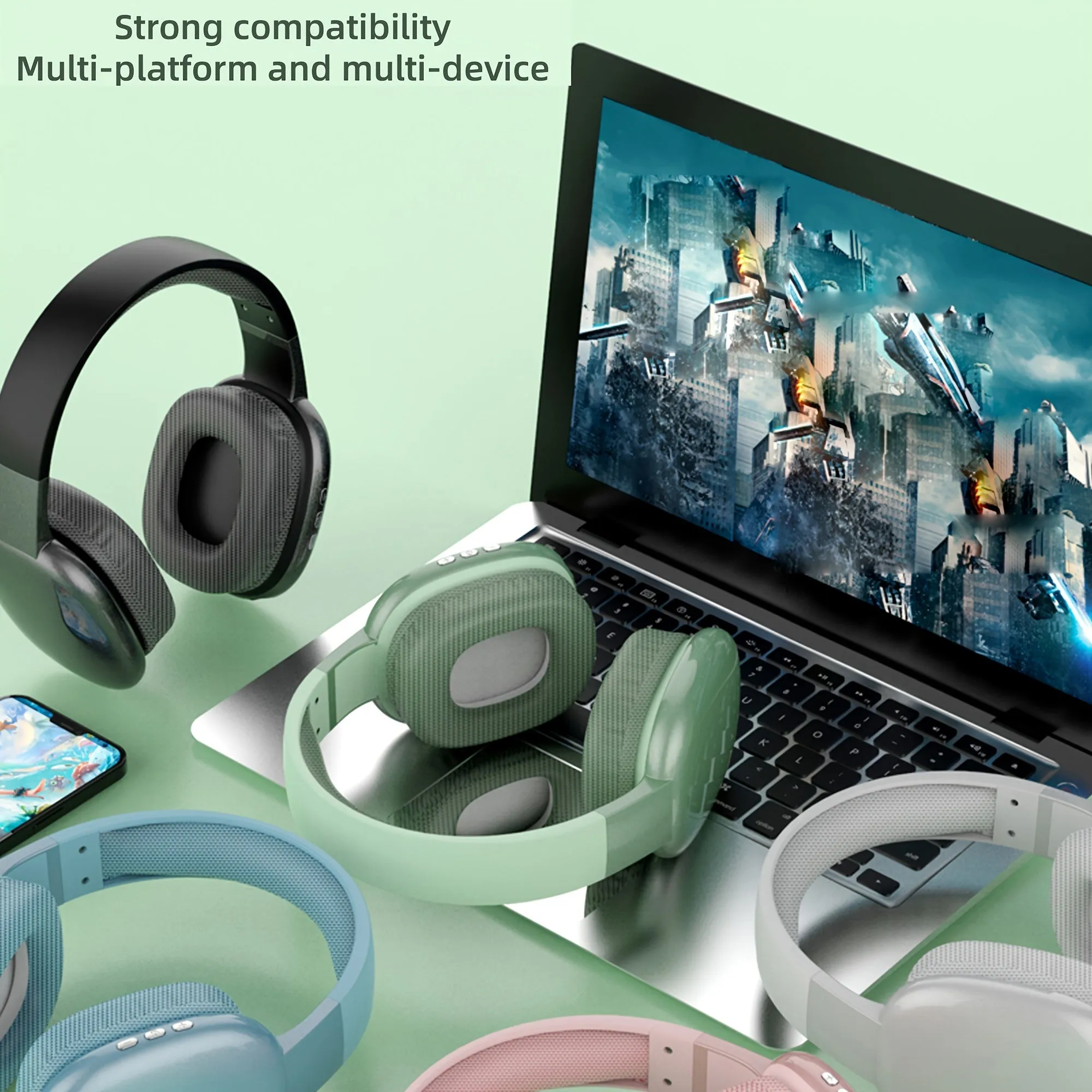 Unleash Your Audio Experience Wireless Over-Ear Headphones